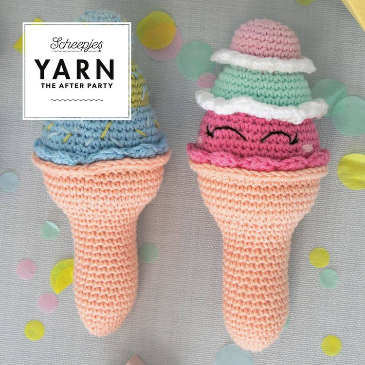 Mindenízű Fagylalt - amigurumi horgolásminta Mindenízű Fagylalt - amigurumi horgolásminta